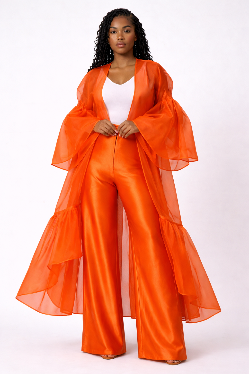 ADANNA KIMONO PANT SET - Image 2