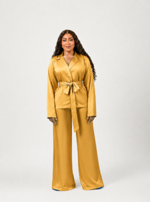 HALO PANT SET (PLAIN SET WITH PLAIN BELT)